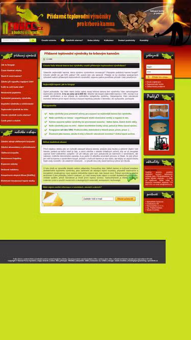 Screenshot of nforce.cz