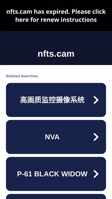 Screenshot of nfts.cam