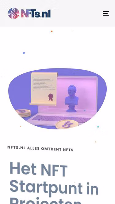 Screenshot of nfts.nl