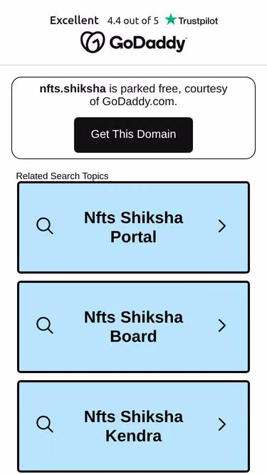 Screenshot of nfts.shiksha
