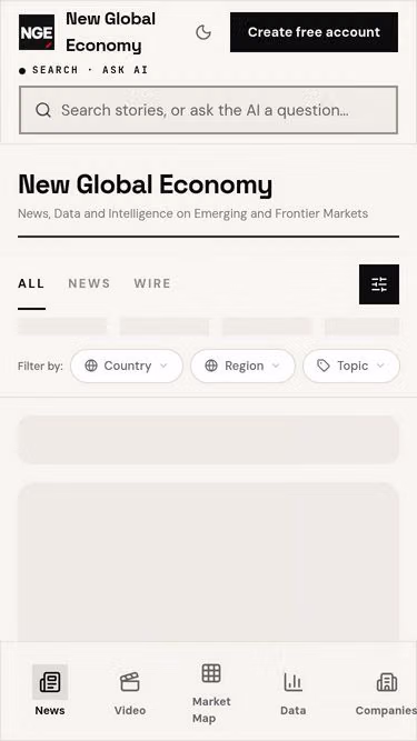 Screenshot of nge.news