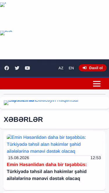 Screenshot of ngo.az