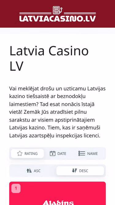 Screenshot of ngo.org.lv