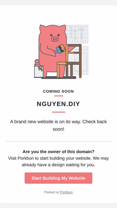 Screenshot of nguyen.diy