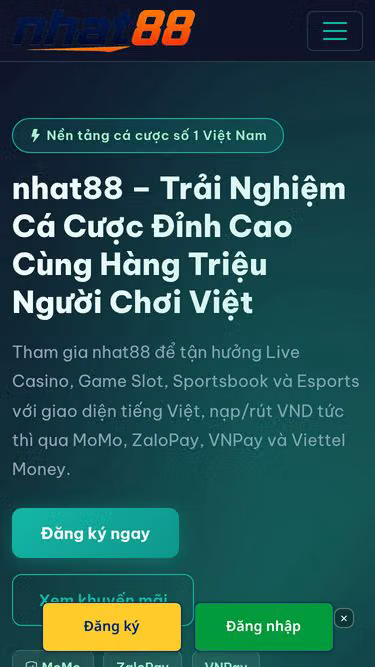 Screenshot of nhat88.plus
