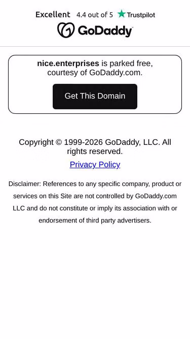 Screenshot of nice.enterprises