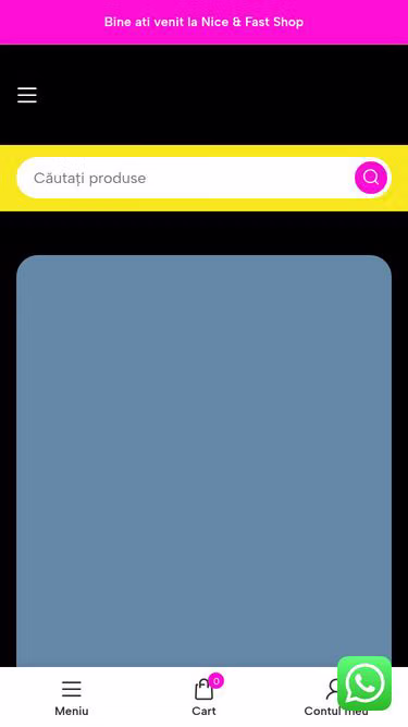 Screenshot of niceshop.ro