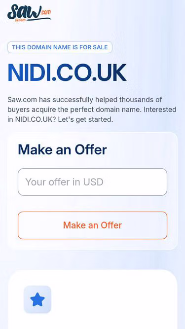 Screenshot of nidi.co.uk