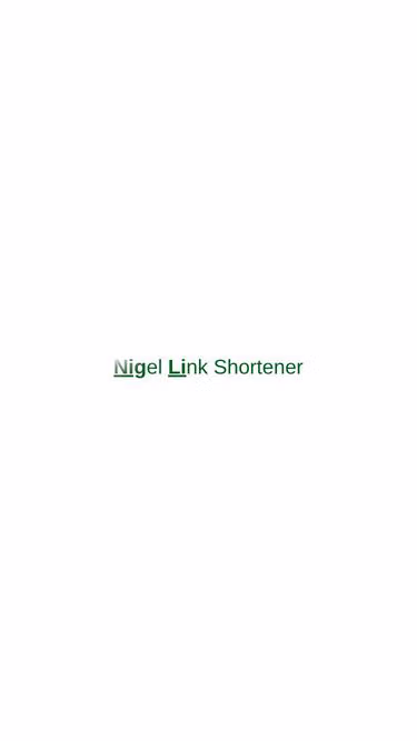 Screenshot of nig.li