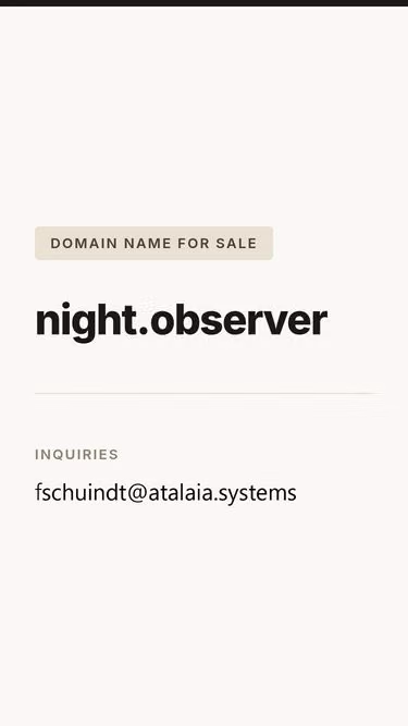 Screenshot of night.observer