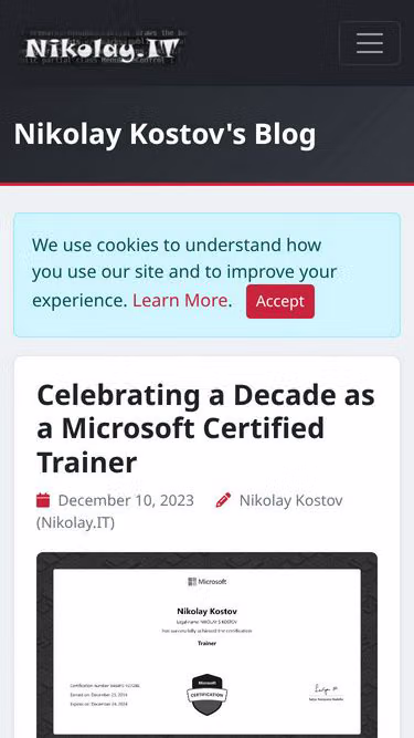 Screenshot of nikolay.it