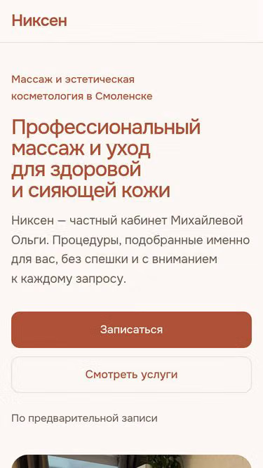 Screenshot of niksen.info