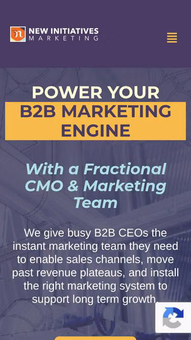 Screenshot of nim.marketing