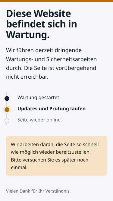 Screenshot of nitecore.ch