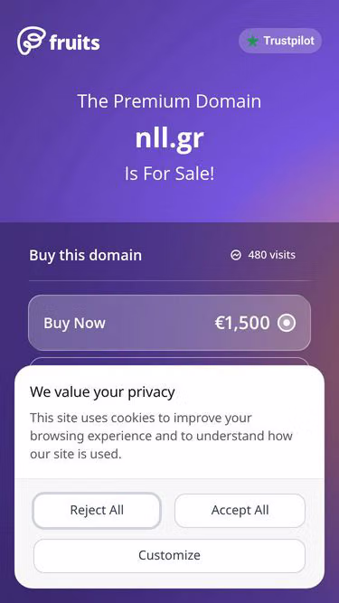 Screenshot of nll.gr