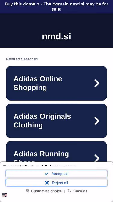 Screenshot of nmd.si