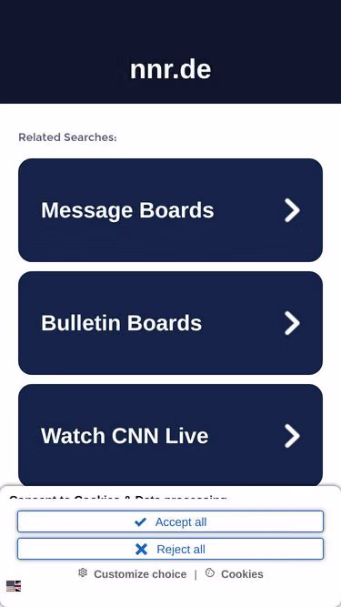 Screenshot of nnr.de