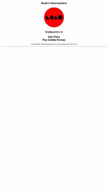 Screenshot of noah.org