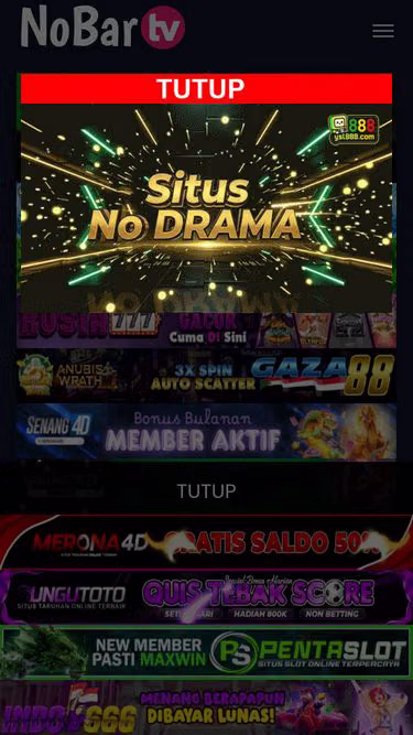 Screenshot of nobartv.xyz