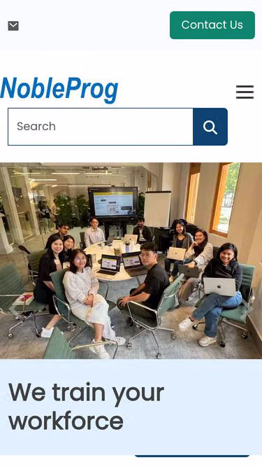 Screenshot of nobleprog.co.th