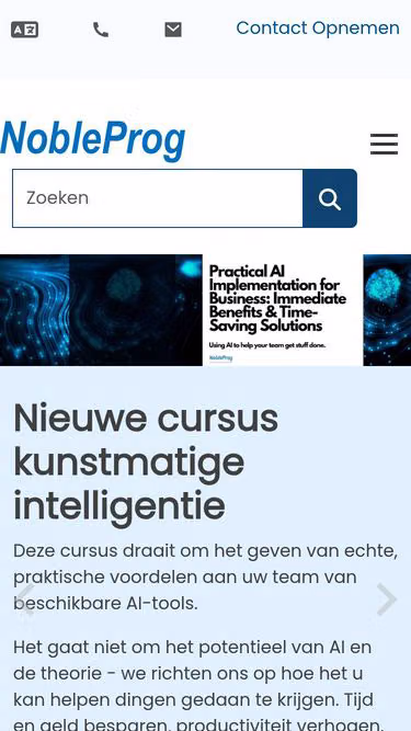 Screenshot of nobleprog.nl