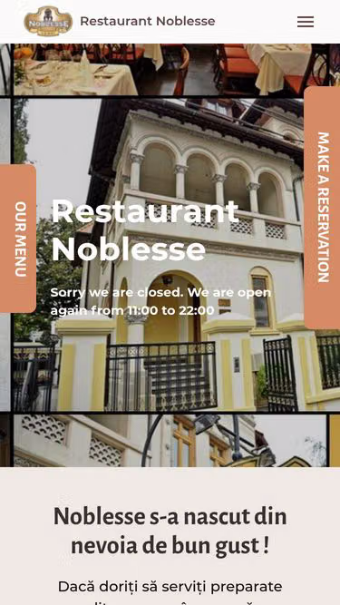 Screenshot of noblesse.ro
