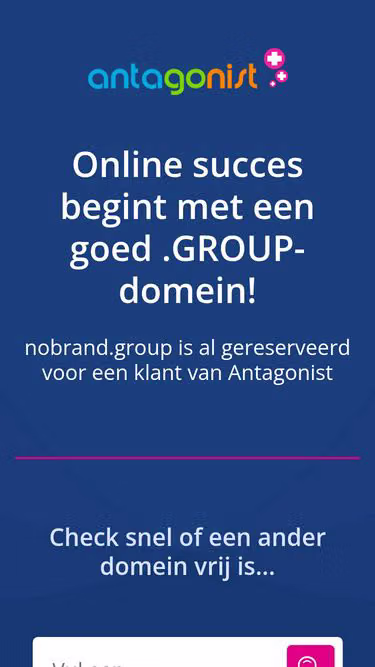 Screenshot of nobrand.group
