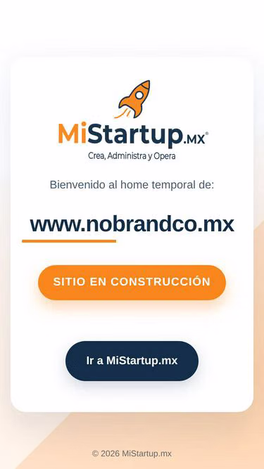 Screenshot of nobrand.mx