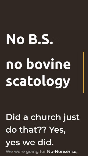 Screenshot of nobs.church