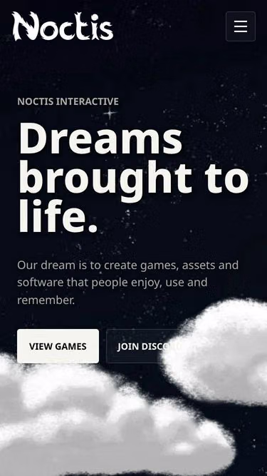 Screenshot of noctis.games