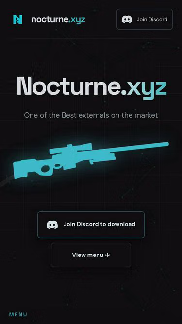 Screenshot of nocturne.skin