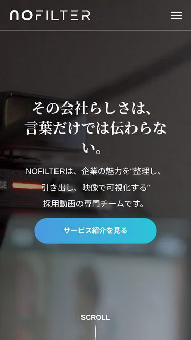Screenshot of nofilter.work
