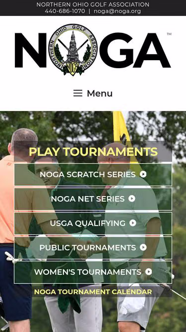 Screenshot of noga.org