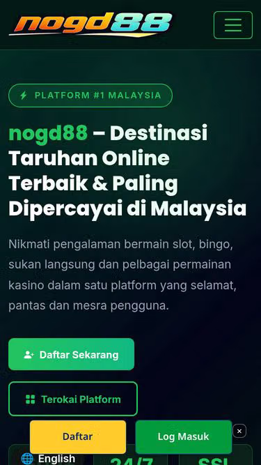 Screenshot of nogd88.vin