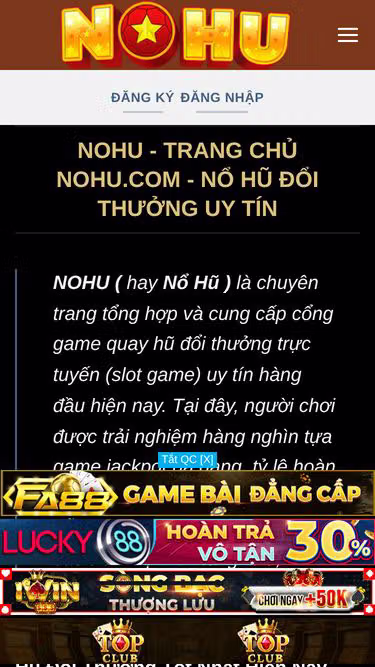 Screenshot of nohu.codes