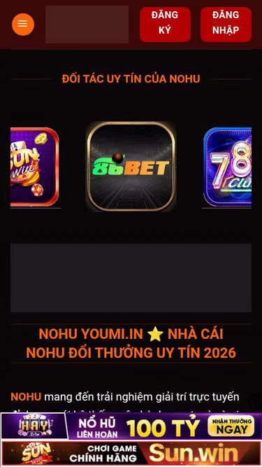 Screenshot of nohu.contact