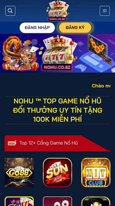 Screenshot of nohu.direct