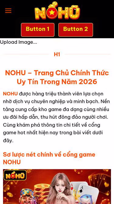 Screenshot of nohu.diy