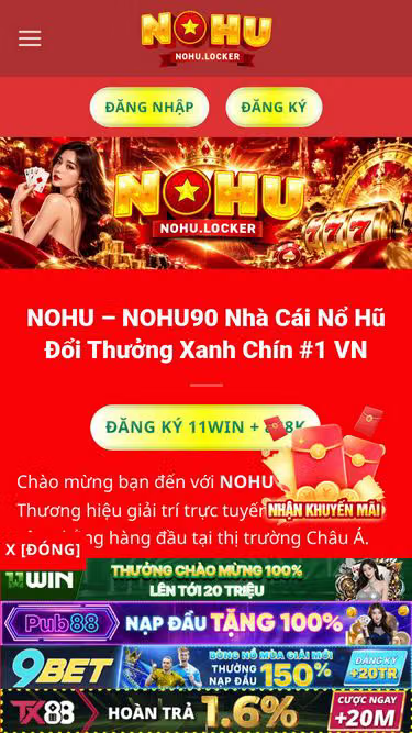 Screenshot of nohu.fit