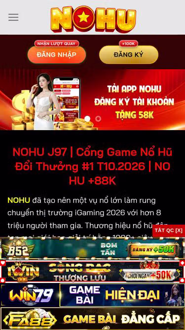 Screenshot of nohu.gives