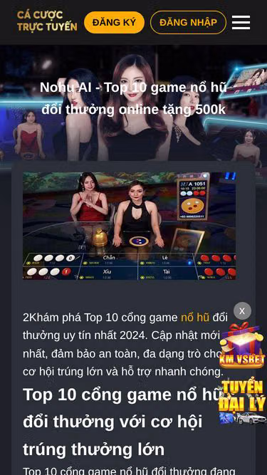 Screenshot of nohu.gold