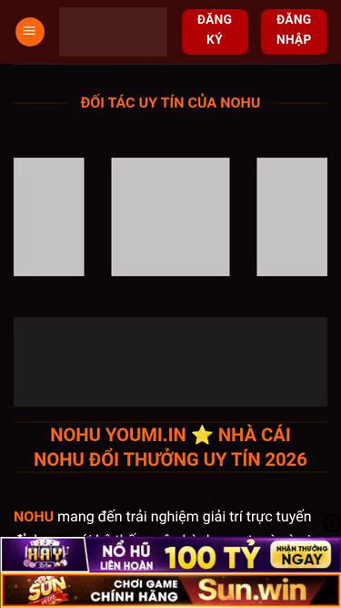 Screenshot of nohu.is