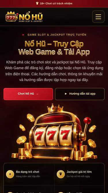Screenshot of nohu.onl