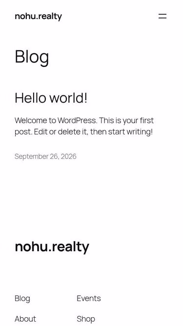 Screenshot of nohu.realty
