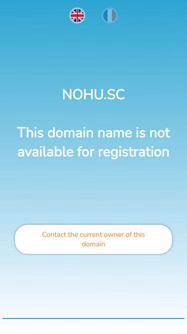 Screenshot of nohu.sc