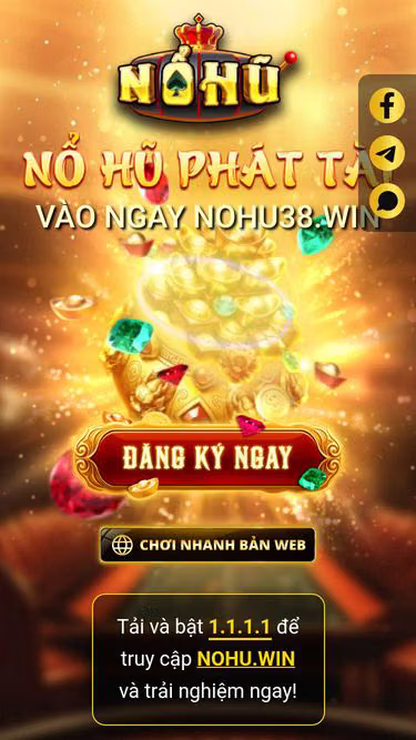 Screenshot of nohu.tg