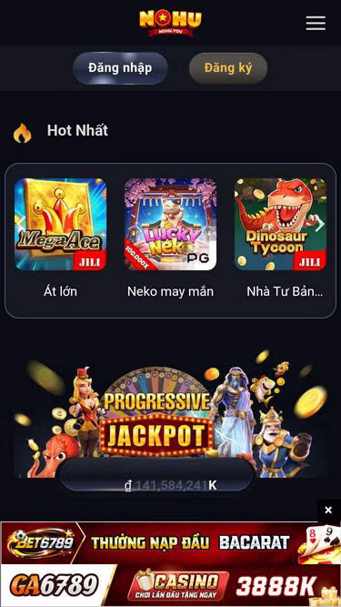 Screenshot of nohu.you