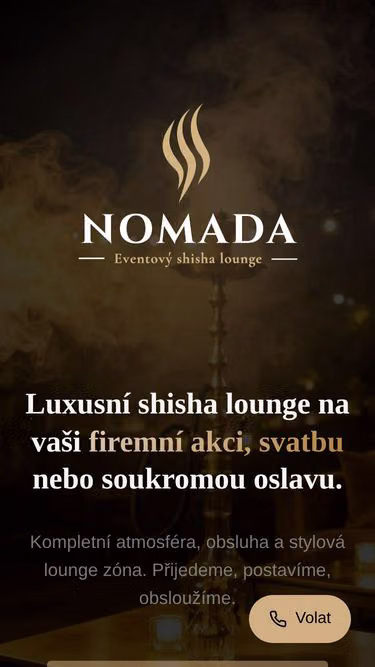 Screenshot of nomada.cz