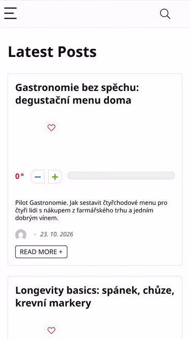 Screenshot of nomade.cz