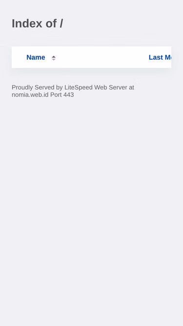 Screenshot of nomia.web.id